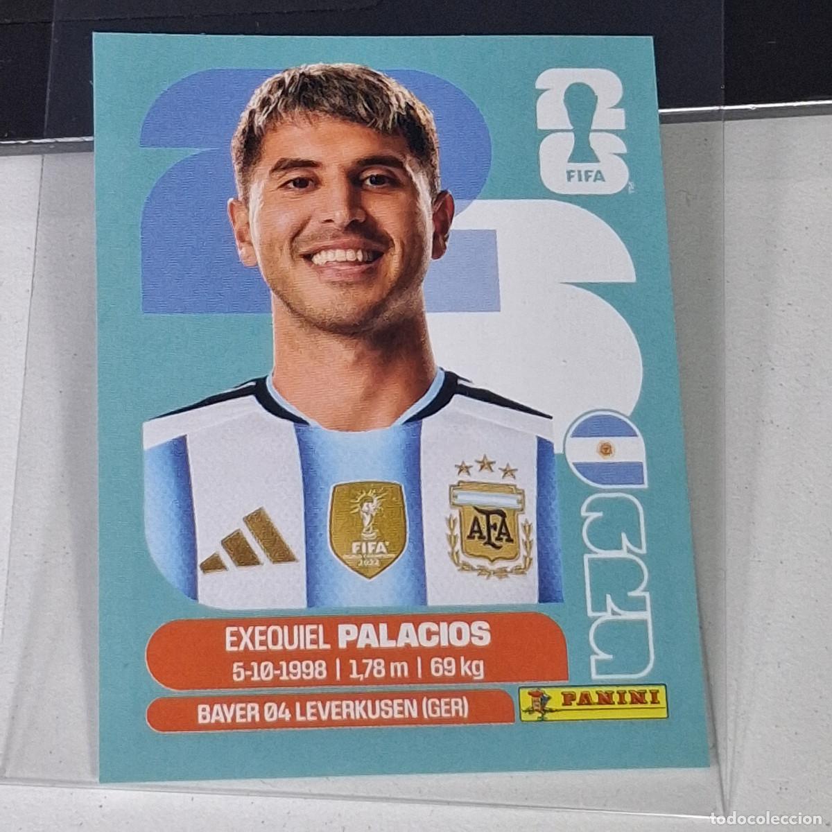Cromos de F&uacute;tbol: B12 ARG 11 ARG11 EXEQUIEL PALACIOS ARGENTINA ARG MUNDIAL FIFA WORLD CUP 2026 STICKER PANINI