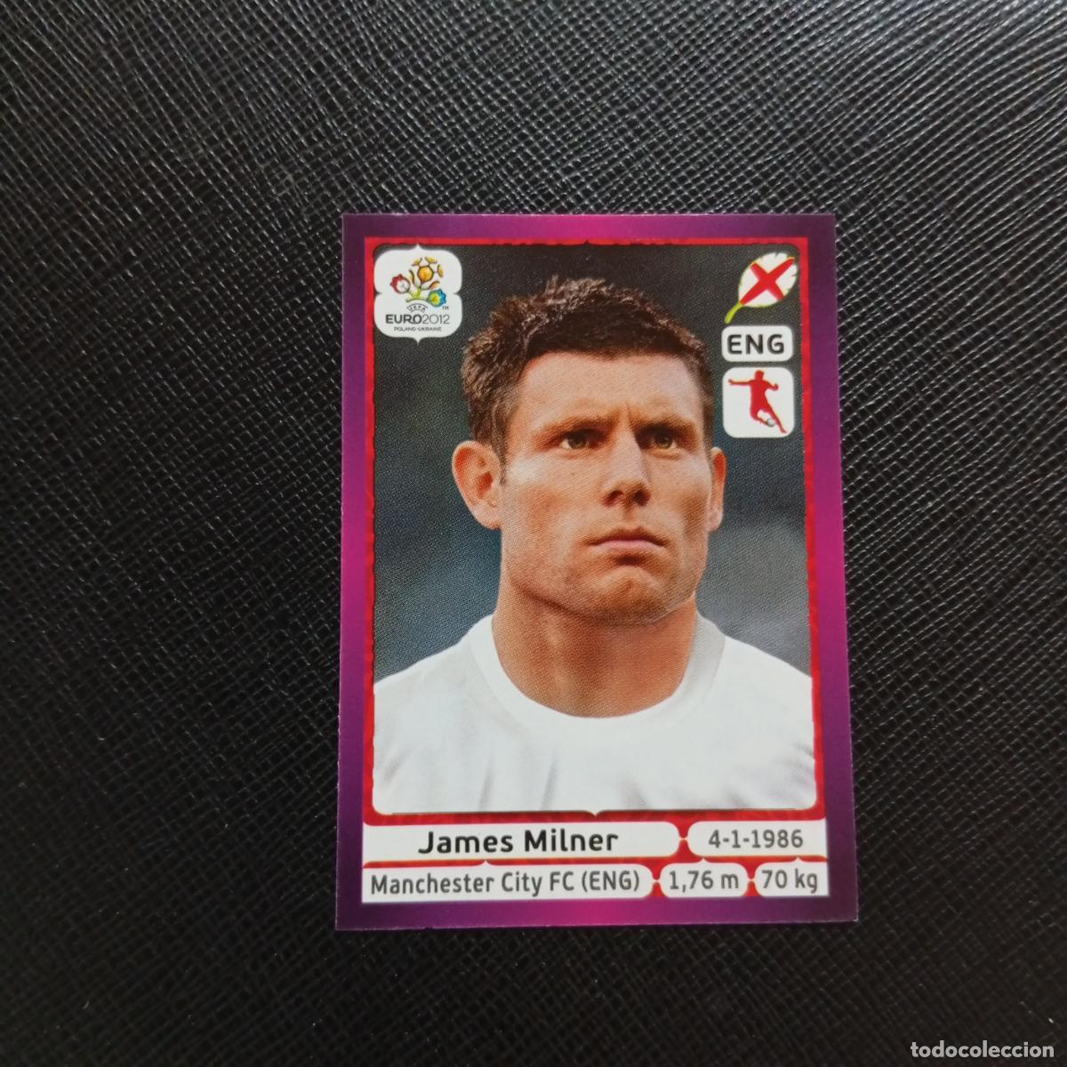 Cromos de F&uacute;tbol: 504 MILNER INGLATERRA PANINI EUROCOPA POLONIA 2012 FUTBOL EURO 12 - SIN PEGAR - A21 PG82