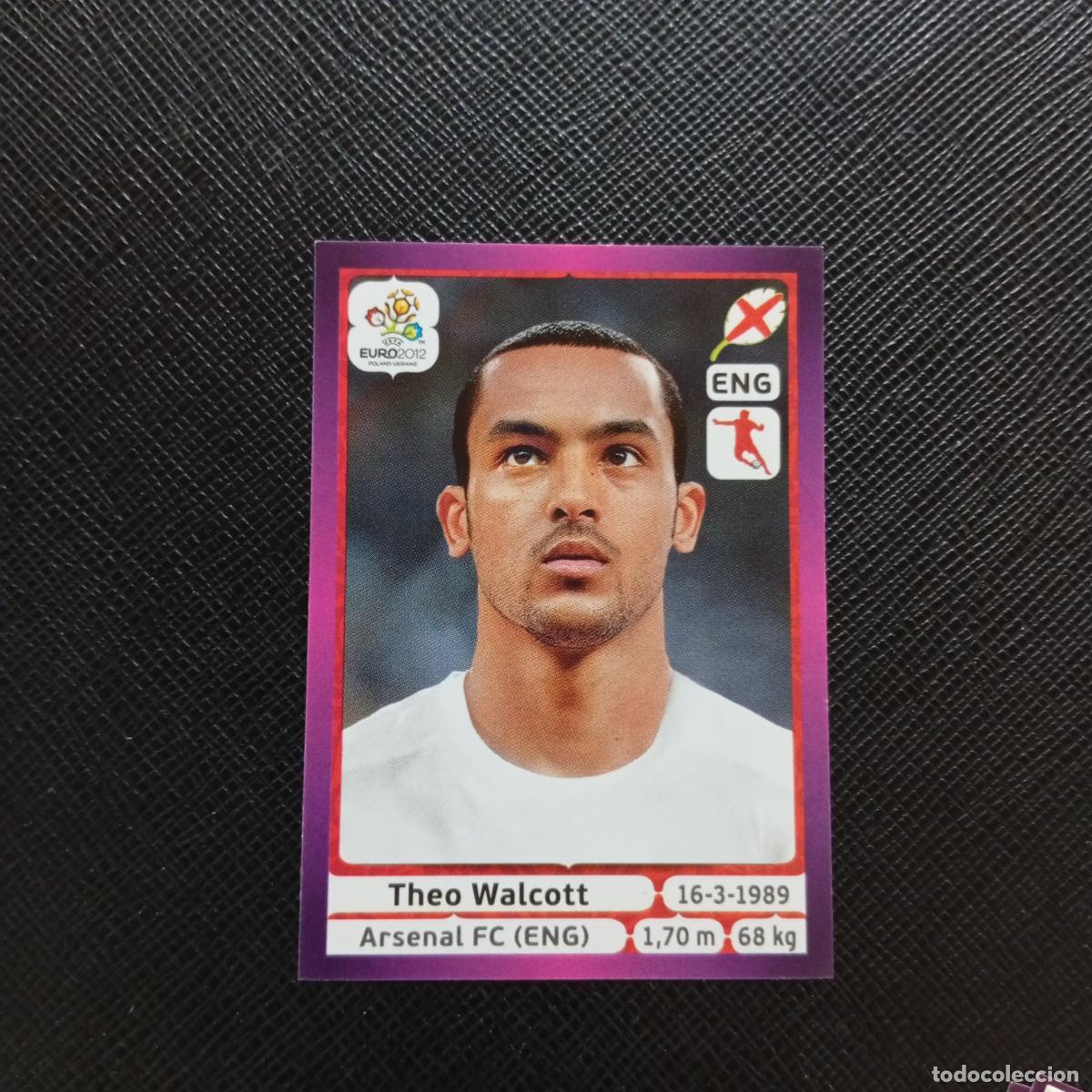 Cromos de F&uacute;tbol: 505 WALCOTT INGLATERRA PANINI EUROCOPA POLONIA 2012 FUTBOL EURO 12 - SIN PEGAR - A21 PG82