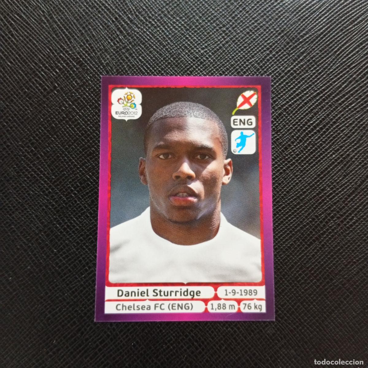 Cromos de F&uacute;tbol: 506 STURRIDGE INGLATERRA PANINI EUROCOPA POLONIA 2012 FUTBOL EURO 12 - SIN PEGAR - A21 PG82