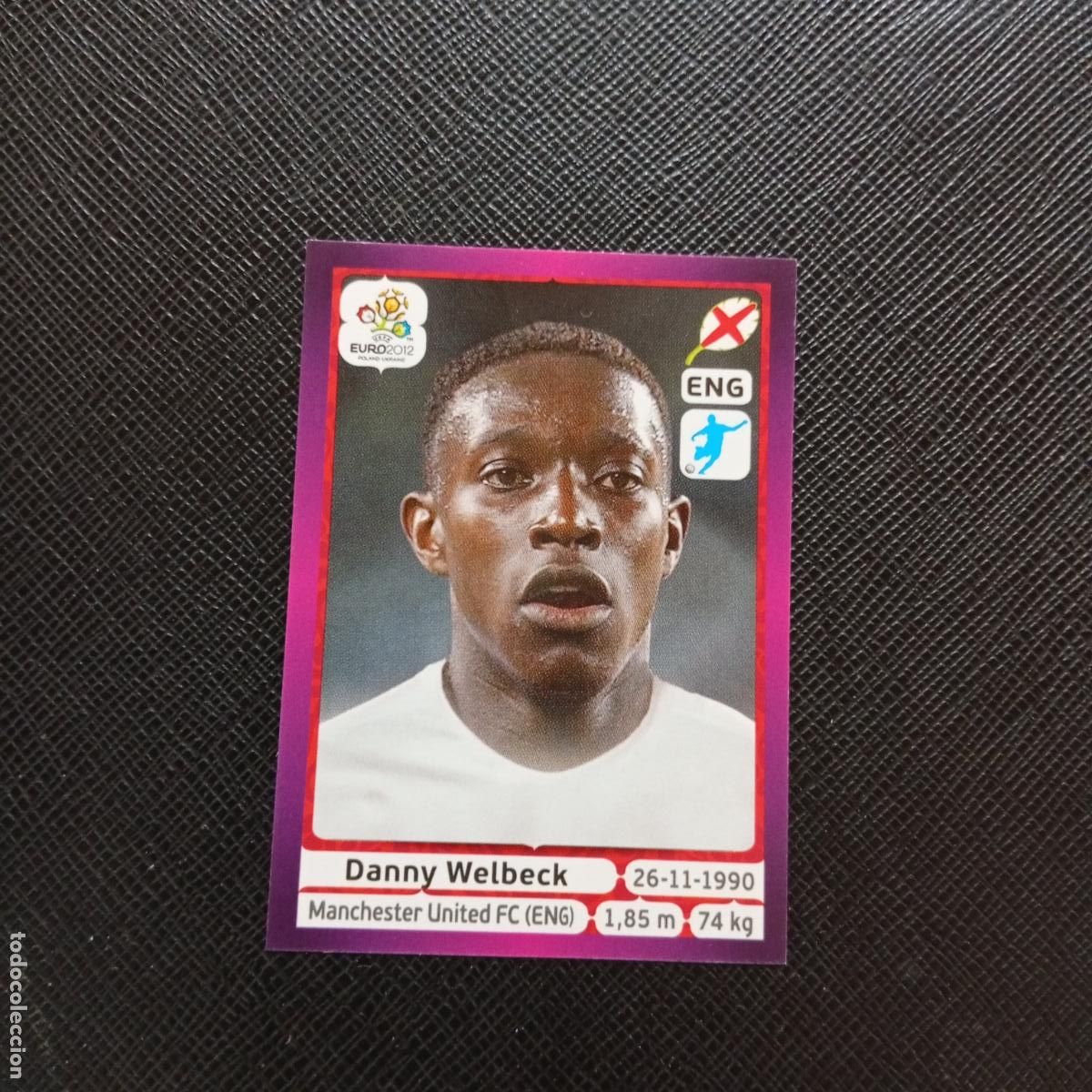 Cromos de F&uacute;tbol: 507 WELBECK INGLATERRA PANINI EUROCOPA POLONIA 2012 FUTBOL EURO 12 - SIN PEGAR - A21 PG91