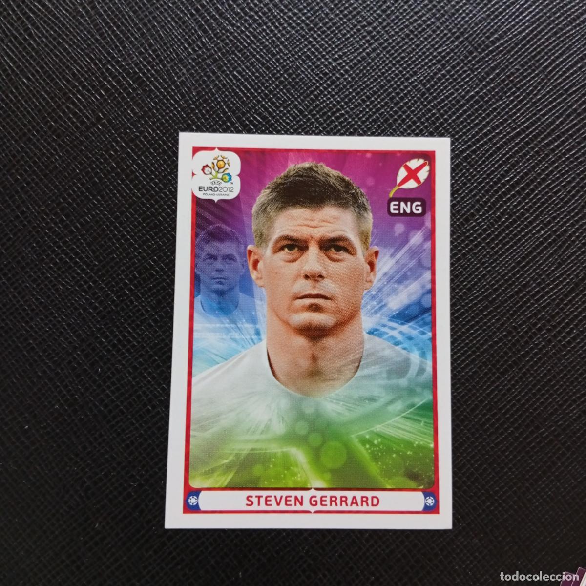 Cromos de F&uacute;tbol: 510 GERRRARD INGLATERRA PANINI EUROCOPA POLONIA 2012 FUTBOL EURO 12 - SIN PEGAR - A21 PG91