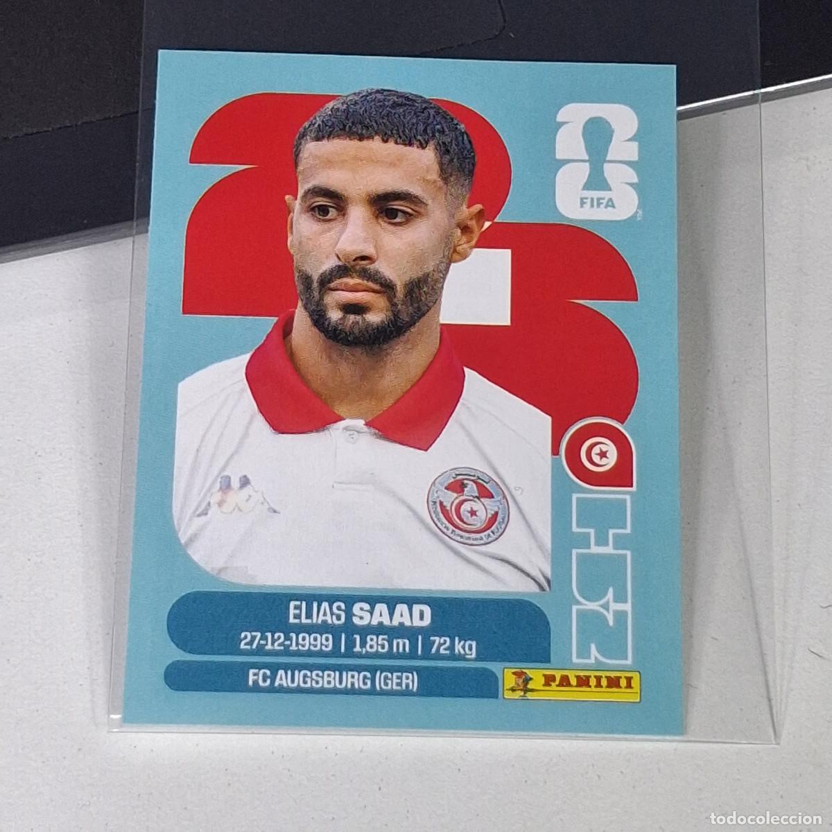 Fu&szlig;ball-Sticker: B12 TUN 16 TUN16 ELIAS SAAD T&Uacute;NEZ TUNISIA TUN MUNDIAL FIFA WORLD CUP 2026 STICKER PANINI