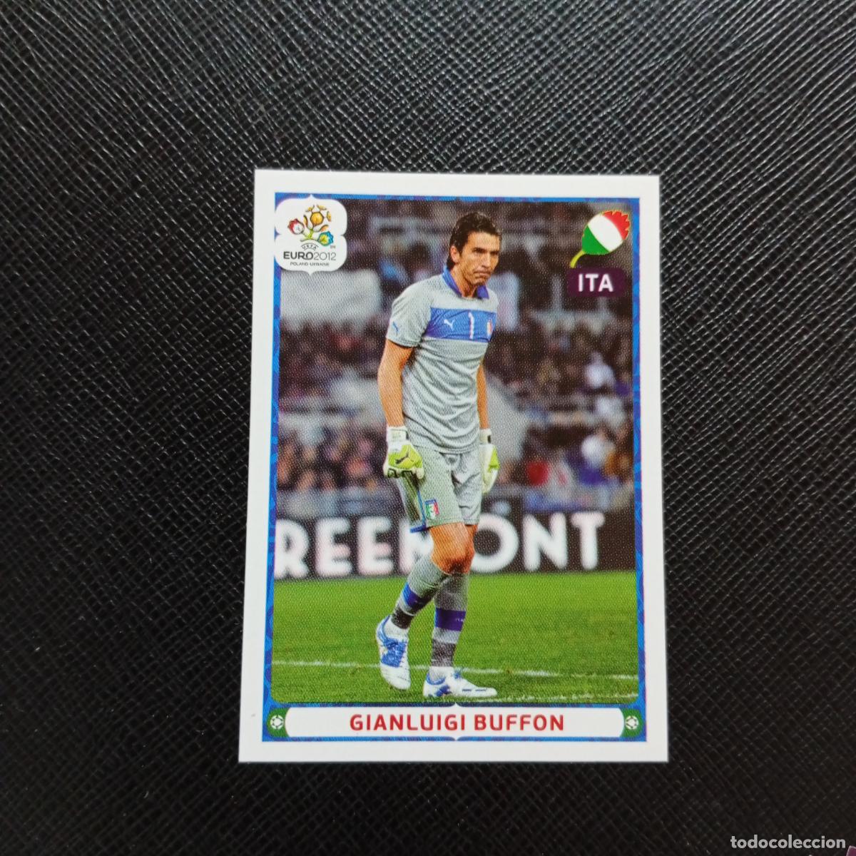 Fu&szlig;ball-Sticker: 336 BUFFON ITALIA PANINI EUROCOPA POLONIA 2012 FUTBOL EURO 12 - SIN PEGAR - A21 PG91