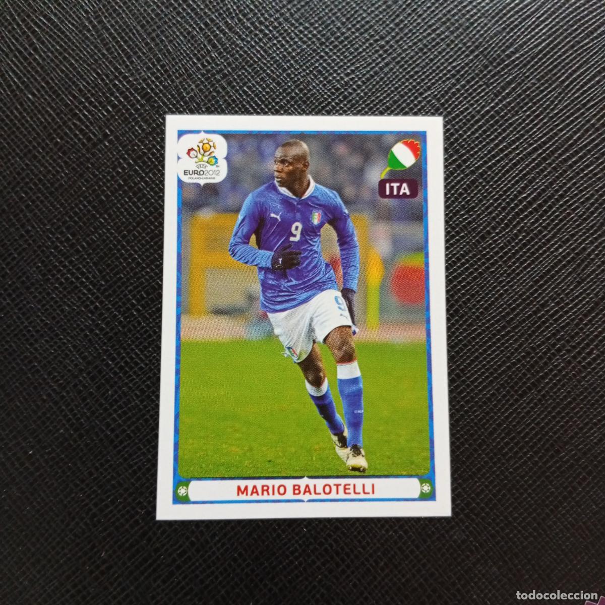 Fu&szlig;ball-Sticker: 338 BALOTELLI ITALIA PANINI EUROCOPA POLONIA 2012 FUTBOL EURO 12 - SIN PEGAR - A21 PG91