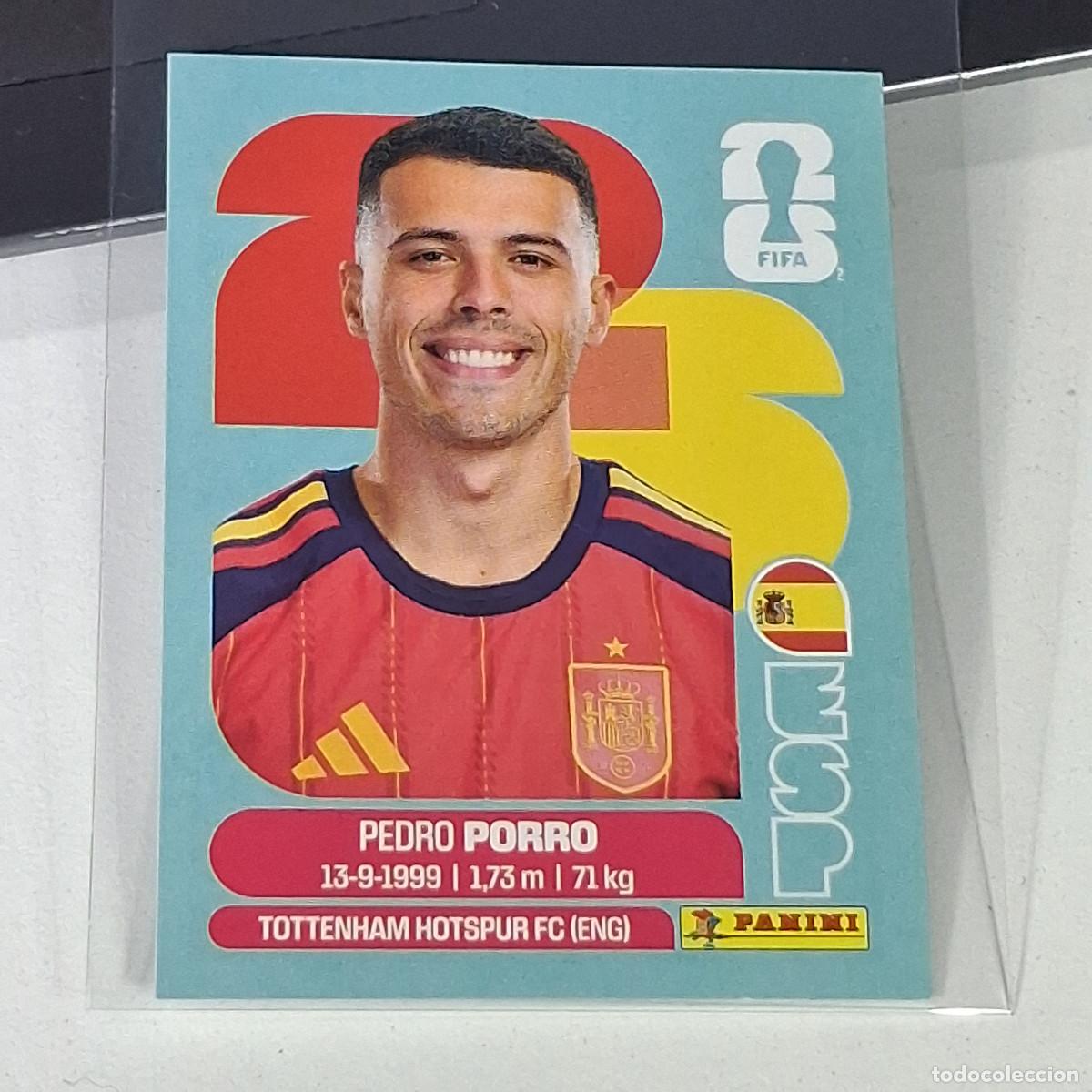 Fu&szlig;ball-Sticker: B12 ESP6 ESP 6 PEDRO PORRO ESPA&Ntilde;A SPAIN ESP MUNDIAL FIFA WORLD CUP 2026 STICKER PANINI