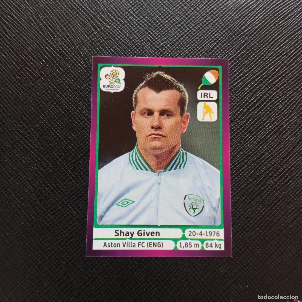 Football Stickers: 345 GIVEN IRLANDA PANINI EUROCOPA POLONIA 2012 FUTBOL EURO 12 - SIN PEGAR - A21 PG100