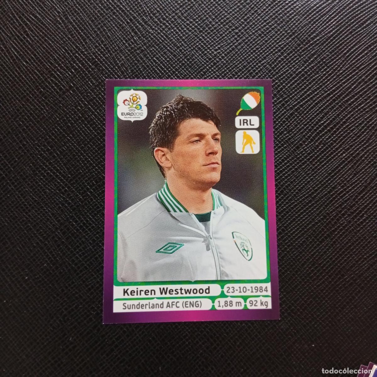 Football Stickers: 346 WESTWOORD IRLANDA PANINI EUROCOPA POLONIA 2012 FUTBOL EURO 12 - SIN PEGAR - A21 PG100