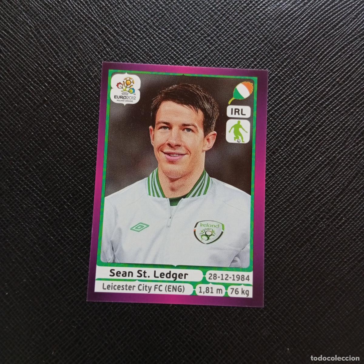 Fu&szlig;ball-Sticker: 348 LEDGER IRLANDA PANINI EUROCOPA POLONIA 2012 FUTBOL EURO 12 - SIN PEGAR - A21 PG100