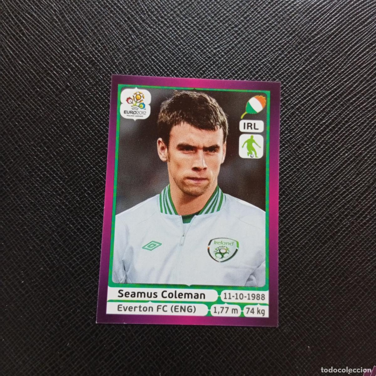 Fu&szlig;ball-Sticker: 351 COLEMAN IRLANDA PANINI EUROCOPA POLONIA 2012 FUTBOL EURO 12 - SIN PEGAR - A21 PG100