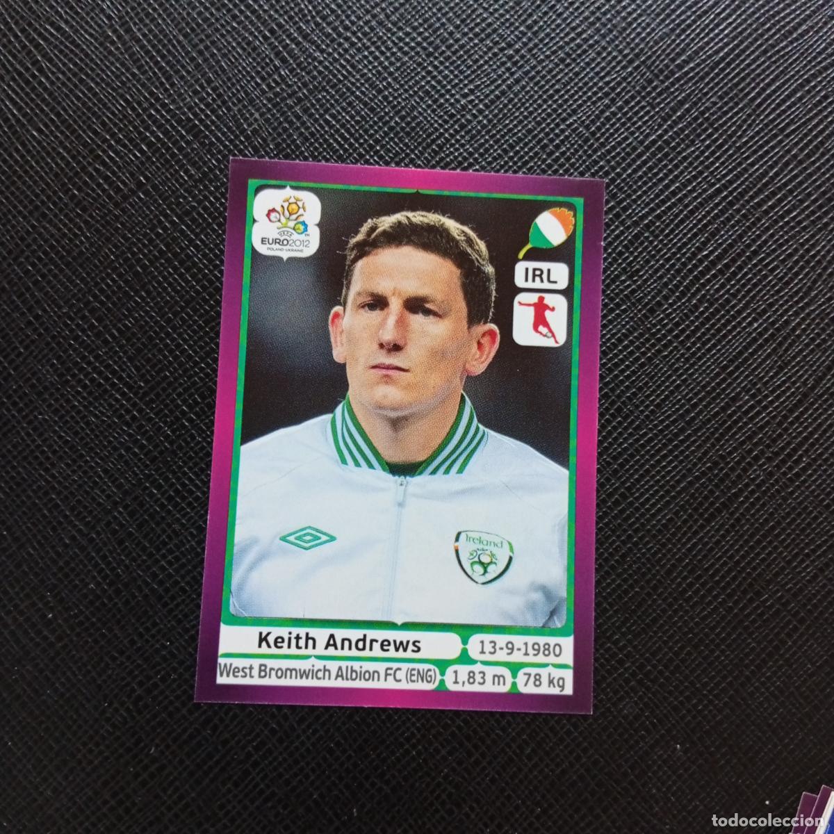 Cromos de F&uacute;tbol: 356 ANDREWS IRLANDA PANINI EUROCOPA POLONIA 2012 FUTBOL EURO 12 - SIN PEGAR - A21 PG109