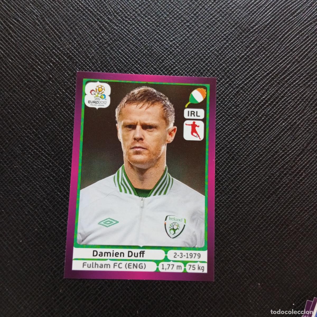 Cromos de F&uacute;tbol: 357 DUFF IRLANDA PANINI EUROCOPA POLONIA 2012 FUTBOL EURO 12 - SIN PEGAR - A21 PG109