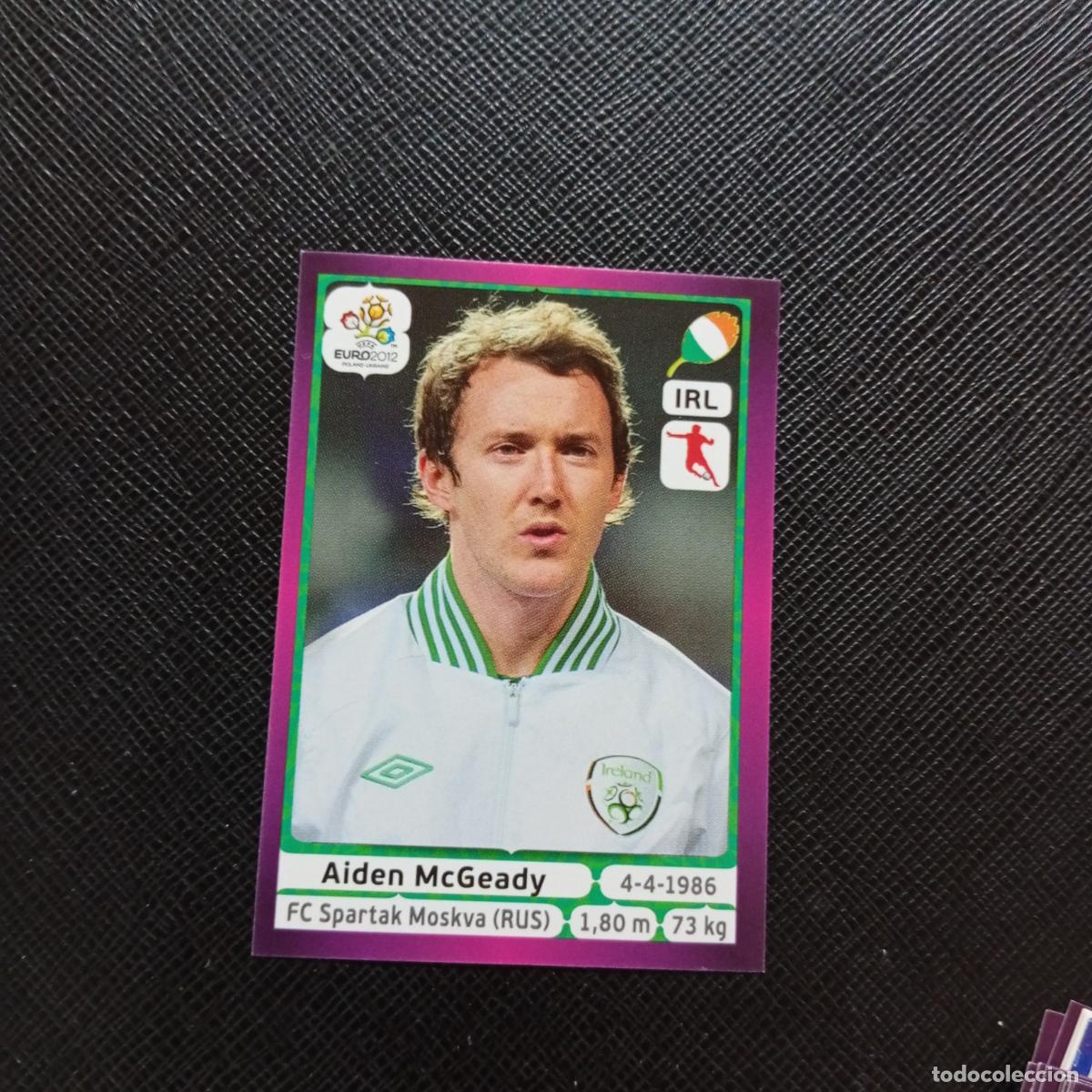 Cromos de F&uacute;tbol: 359 McGRADY IRLANDA PANINI EUROCOPA POLONIA 2012 FUTBOL EURO 12 - SIN PEGAR - A21 PG118