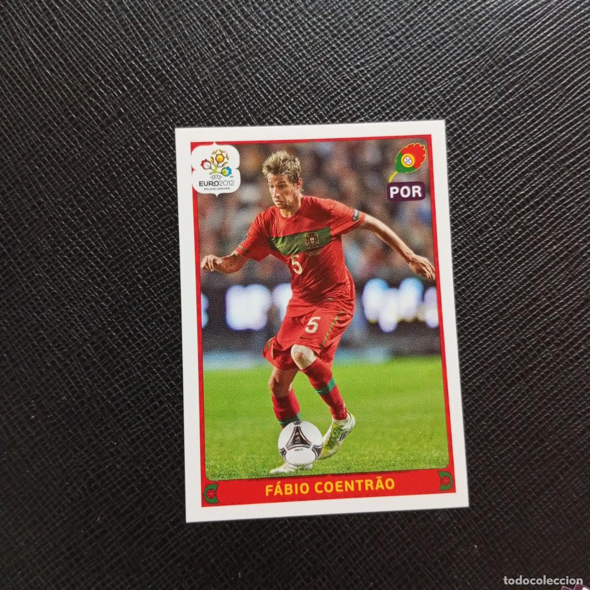 Cromos de F&uacute;tbol: 278 FABIO COENTRAO PORTUGAL PANINI EUROCOPA POLONIA 2012 FUTBOL EURO 12 - SIN PEGAR - A21 PG118