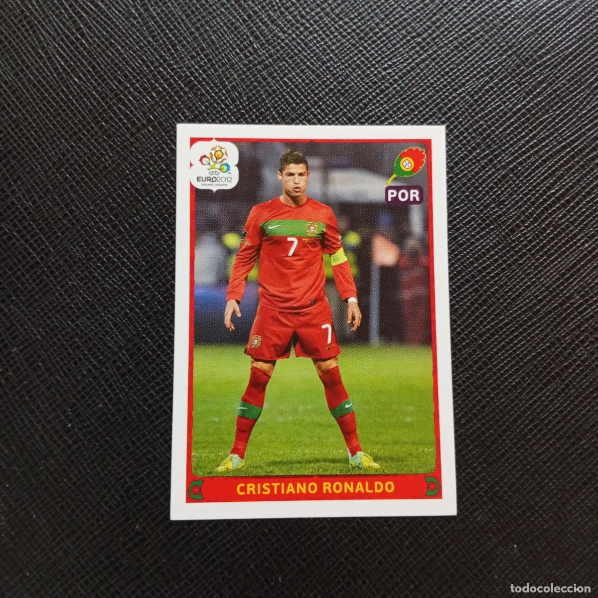 Cromos de F&uacute;tbol: 280 CRISTIANO RONALDO PORTUGAL PANINI EUROCOPA POLONIA 2012 FUTBOL EURO 12 - SIN PEGAR - A21 PG118