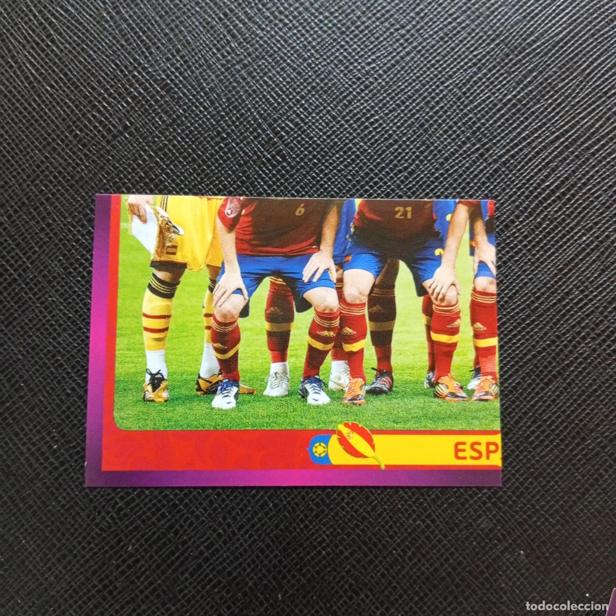 Cromos de F&uacute;tbol: 285 ALINEACION ESPA&Ntilde;A PANINI EUROCOPA POLONIA 2012 FUTBOL EURO 12 - SIN PEGAR - A21 PG127