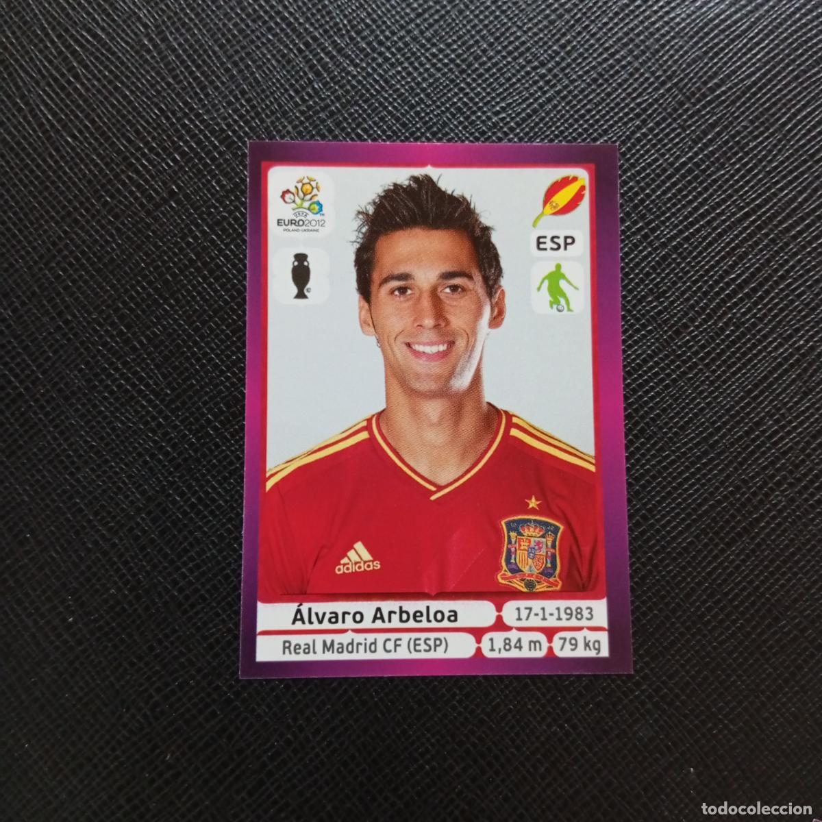 Cromos de F&uacute;tbol: 292 ARBELOA ESPA&Ntilde;A PANINI EUROCOPA POLONIA 2012 FUTBOL EURO 12 - SIN PEGAR - A21 PG136