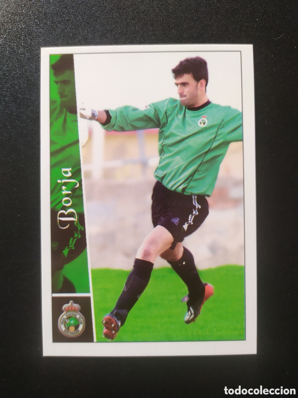 Cromos de F&uacute;tbol: Mundicromo fichas liga 2002 2003 02 03 Borja n&deg; 596 Racing Santander