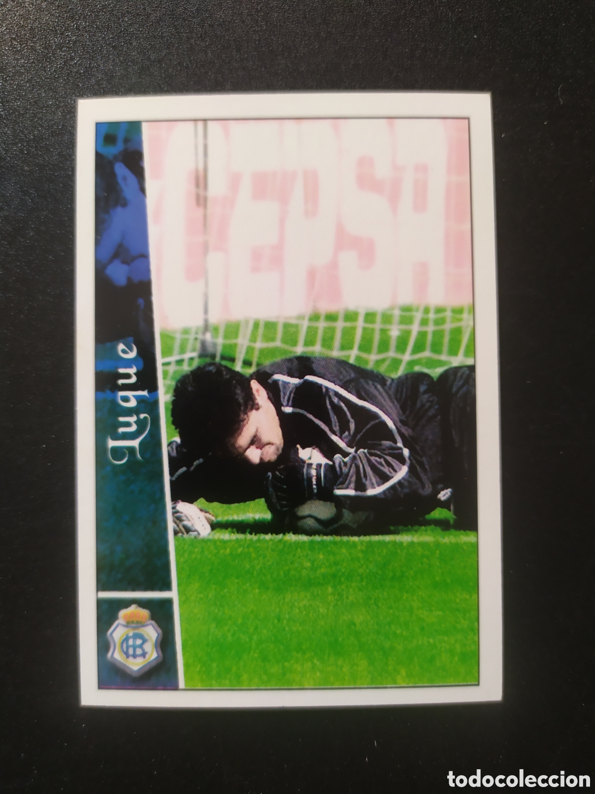 Cromos de F&uacute;tbol: Mundicromo fichas liga 2002 2003 02 03 Luque n&deg; 599 Recreativo Huelva
