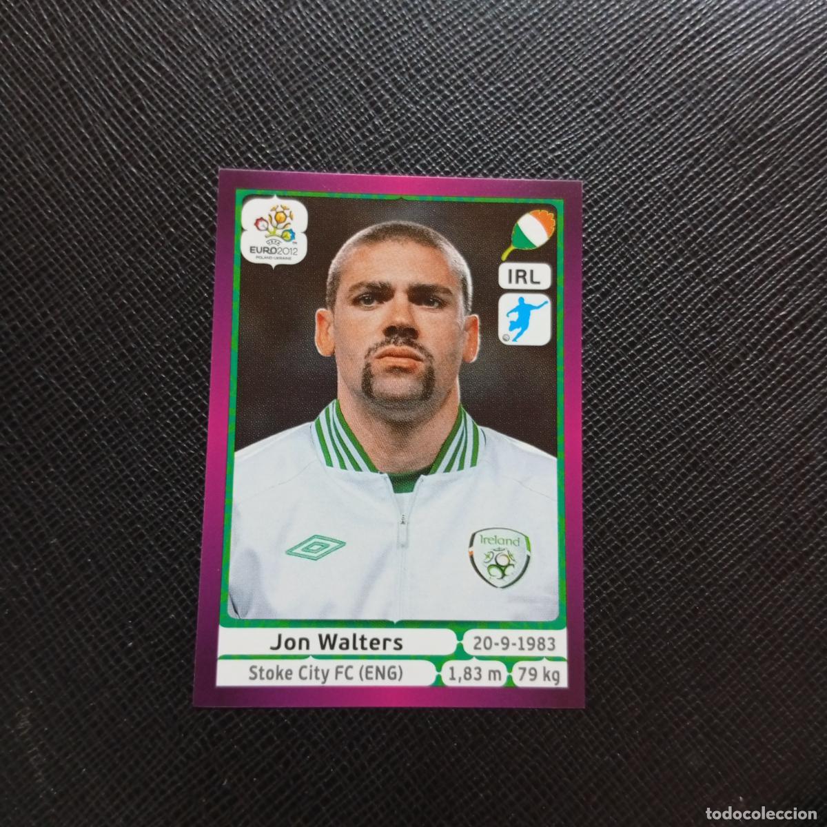 Cromos de F&uacute;tbol: 363 JON WALTERS IRLANDA PANINI EUROCOPA POLONIA 2012 FUTBOL EURO 12 - SIN PEGAR - A21 PG145