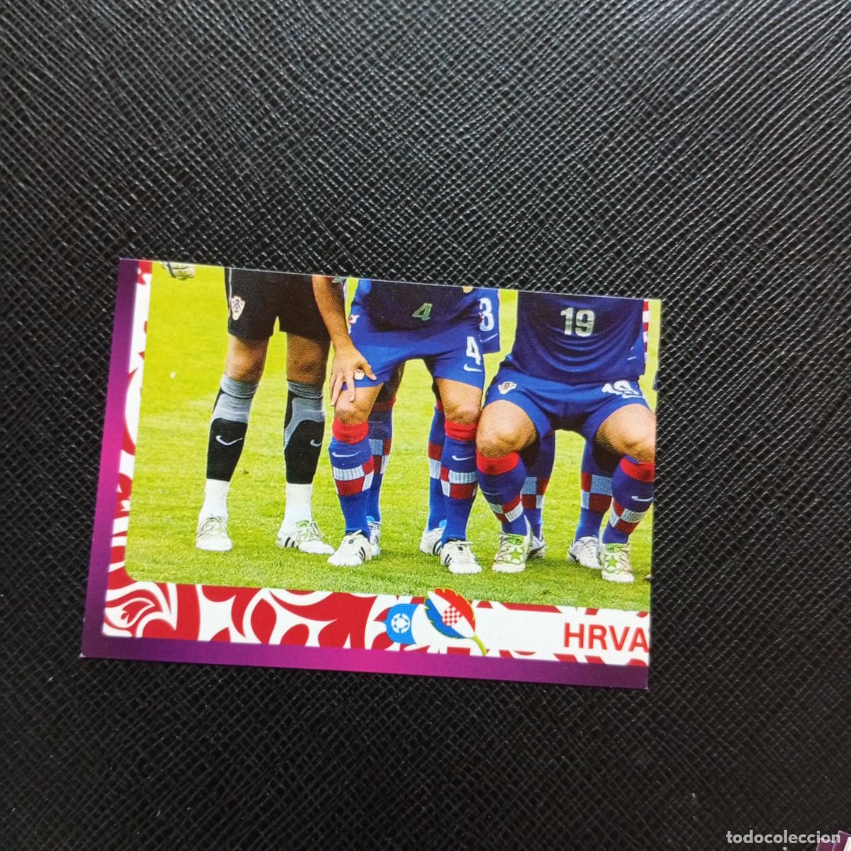 Cromos de F&uacute;tbol: 372 ALINEACION CROACIA PANINI EUROCOPA POLONIA 2012 FUTBOL EURO 12 - SIN PEGAR - A21 PG154