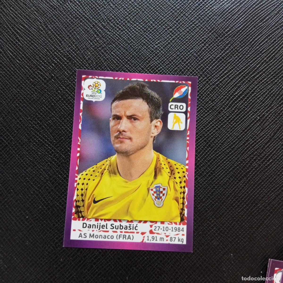 Cromos de F&uacute;tbol: 375 SUBASIC CROACIA PANINI EUROCOPA POLONIA 2012 FUTBOL EURO 12 - SIN PEGAR - A21 PG154