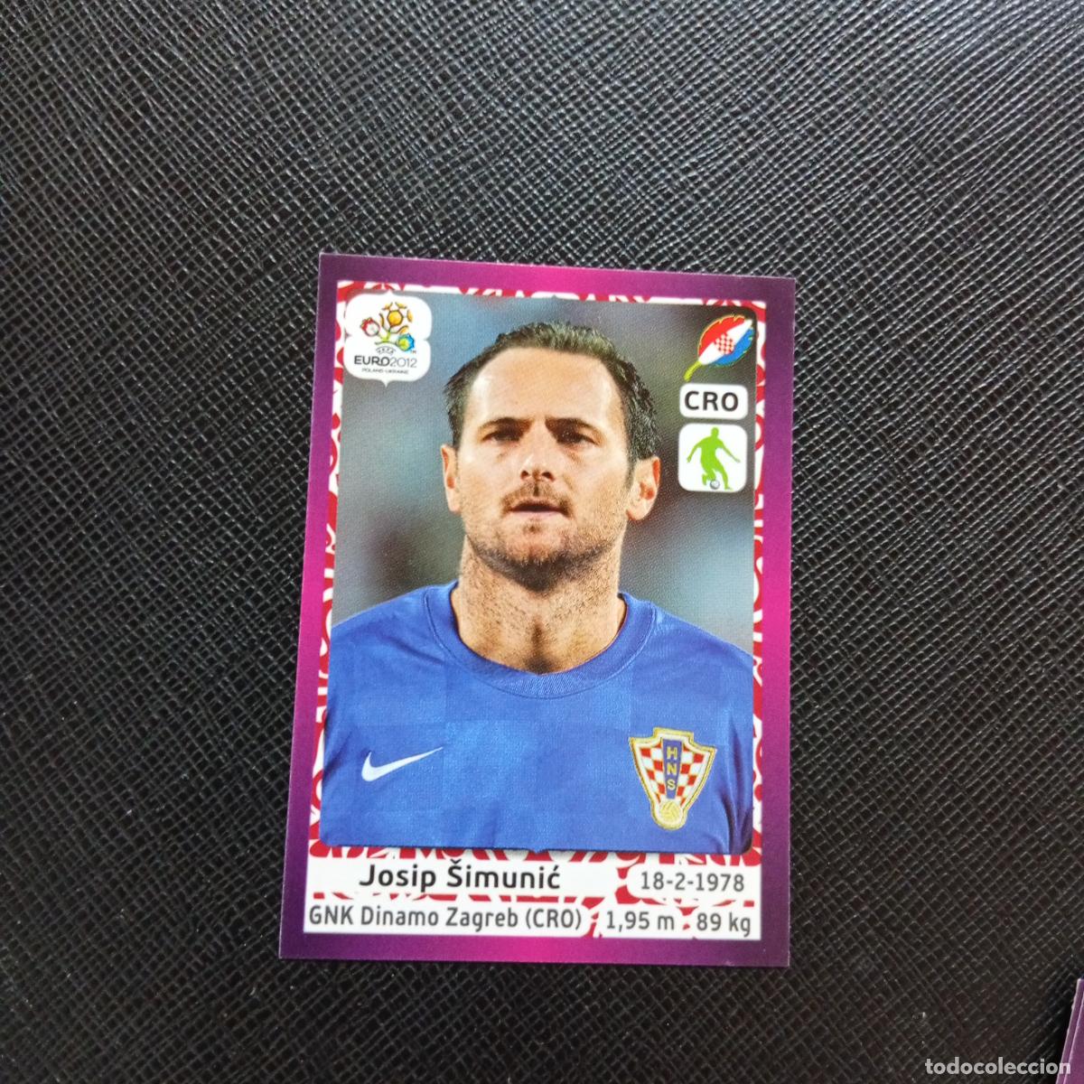 Cromos de F&uacute;tbol: 376 SIMUNIC CROACIA PANINI EUROCOPA POLONIA 2012 FUTBOL EURO 12 - SIN PEGAR - A21 PG163