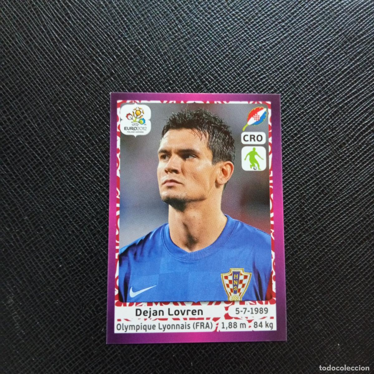 Cromos de F&uacute;tbol: 378 LOVREN CROACIA PANINI EUROCOPA POLONIA 2012 FUTBOL EURO 12 - SIN PEGAR - A21 PG163