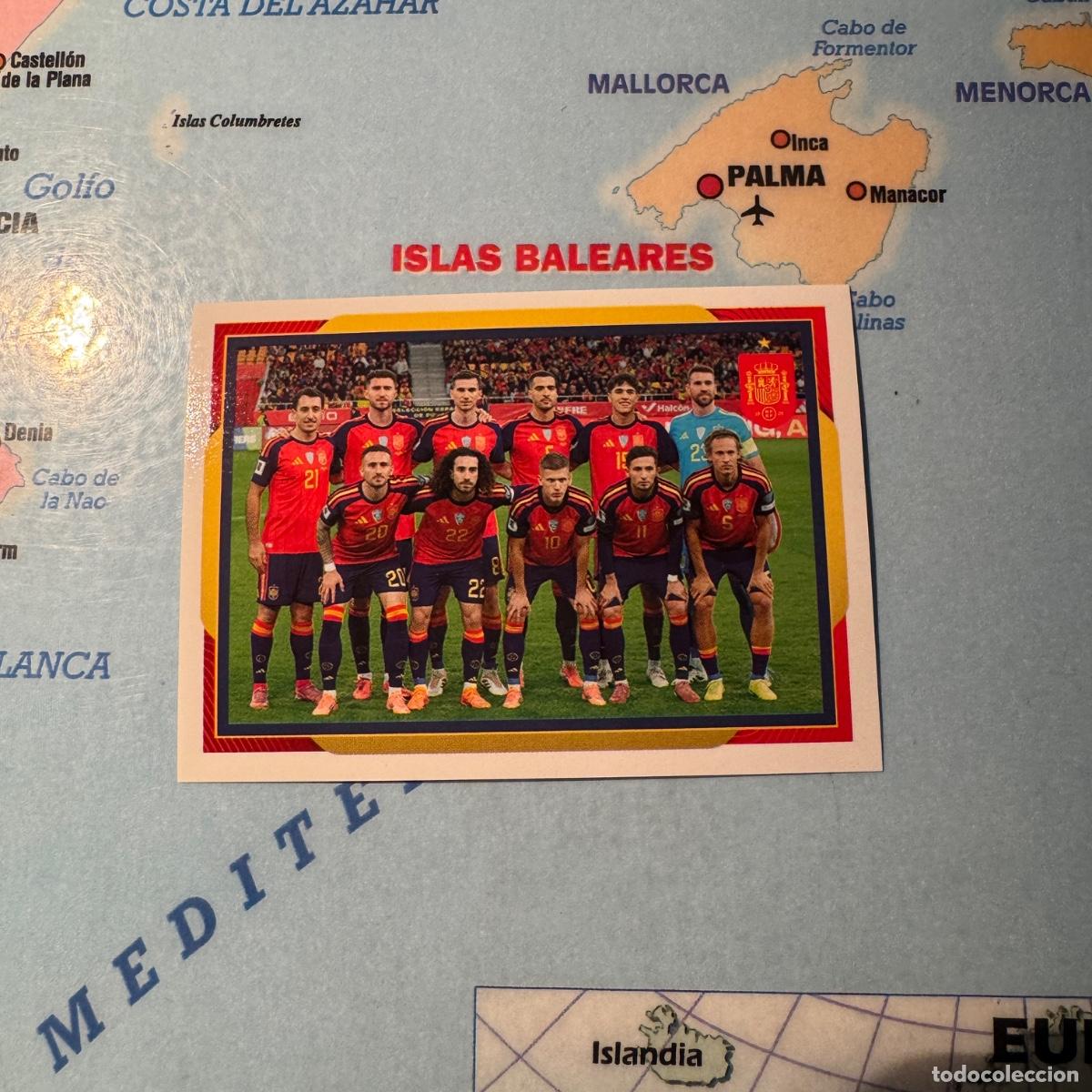 Cromos de F&uacute;tbol: n&uacute;mero 4 de la selecci&oacute;n espa&ntilde;ola &ldquo;Espa&ntilde;a 2026&rdquo; del Carrefour 2026