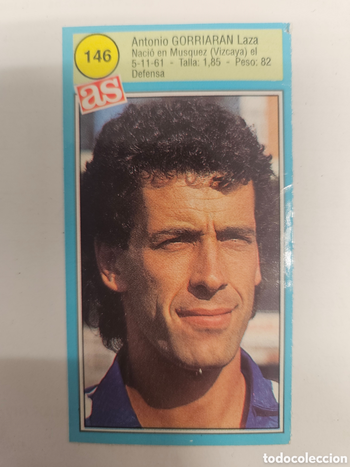 Cromos de F&uacute;tbol: GORRIARAN OVIEDO AS 1990 1991 CROMO FUTBOL LIGA 90 91 - SIN PEGAR - 146