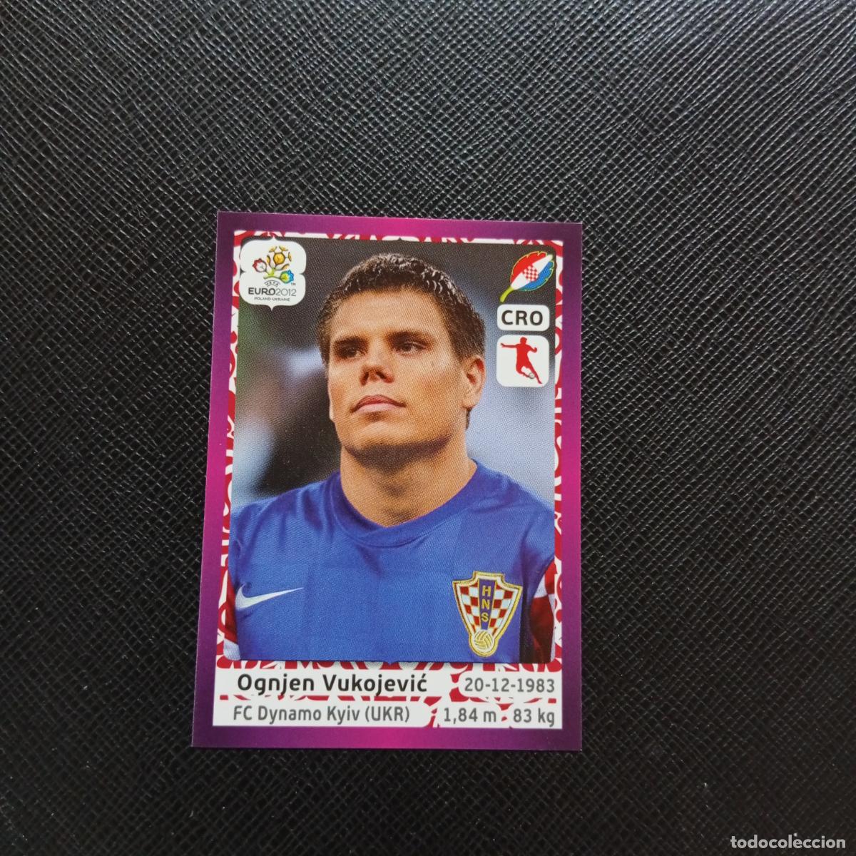 Football Stickers: 384 VUKOJEVIC CROACIA PANINI EUROCOPA POLONIA 2012 FUTBOL EURO 12 - SIN PEGAR - A21 PG172