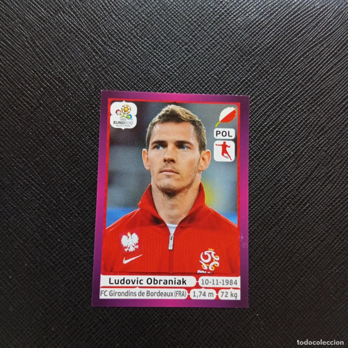 Cartes &agrave; collectionner de Football: 71 OBRANIAK POLONIA PANINI EUROCOPA POLONIA 2012 FUTBOL EURO 12 - SIN PEGAR - A21 PG190