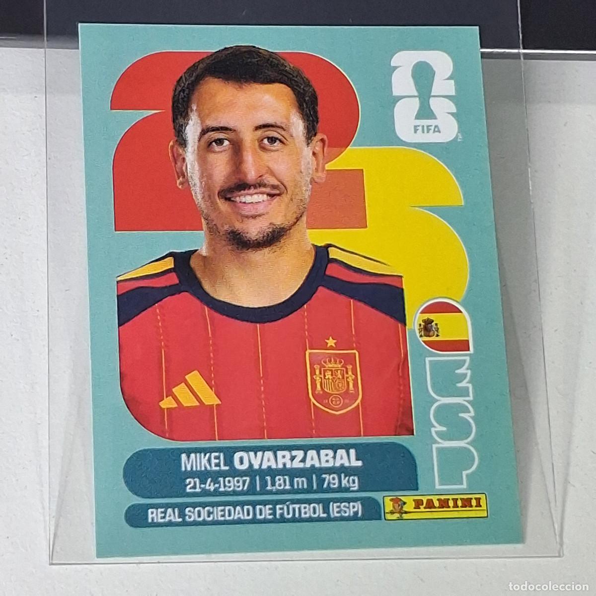 Cartes &agrave; collectionner de Football: B12 ESP 20 ESP20 MIKEL OYARZABAL ESPA&Ntilde;A SPAIN ESP MUNDIAL FIFA WORLD CUP 2026 STICKER PANINI