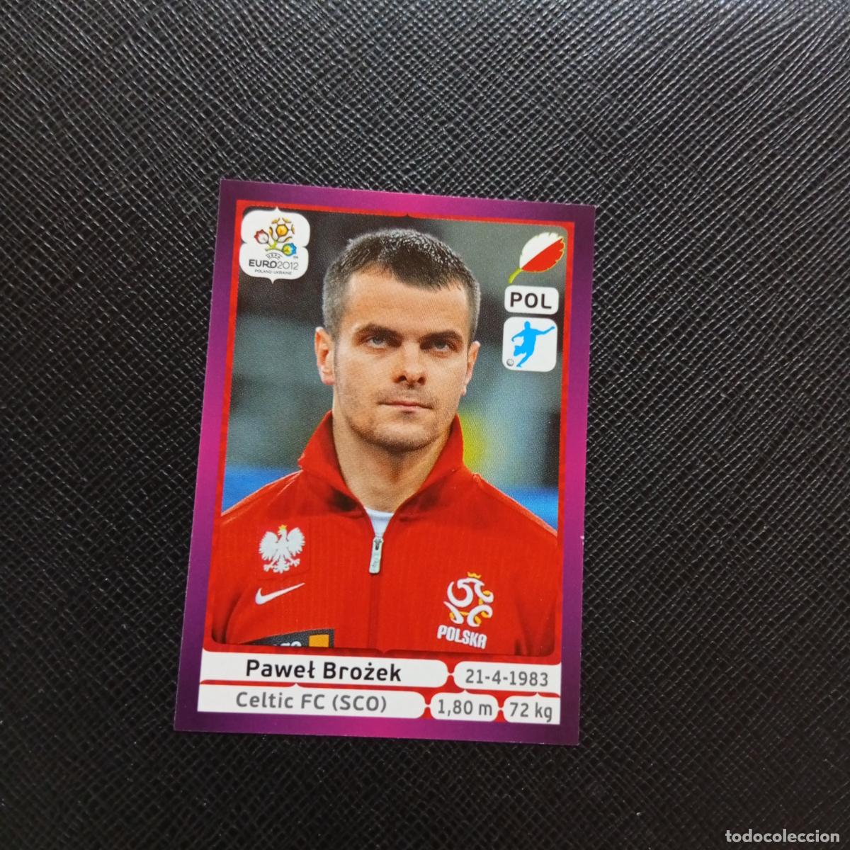 Cartes &agrave; collectionner de Football: 73 BROZEK POLONIA PANINI EUROCOPA POLONIA 2012 FUTBOL EURO 12 - SIN PEGAR - A21 PG190
