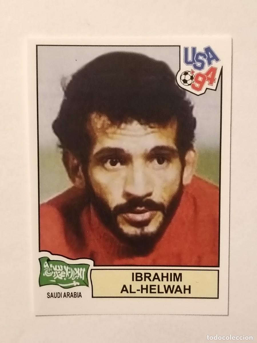 Cromos de F&uacute;tbol: IBRAHIM AL-HELWAH (ARABIA SAUDITA) MUNDIAL USA 94 PANINI