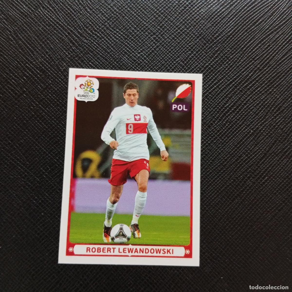 Cromos de F&uacute;tbol: 77 LEWANDOWSKI POLONIA PANINI EUROCOPA POLONIA 2012 FUTBOL EURO 12 - SIN PEGAR - A21 PG199