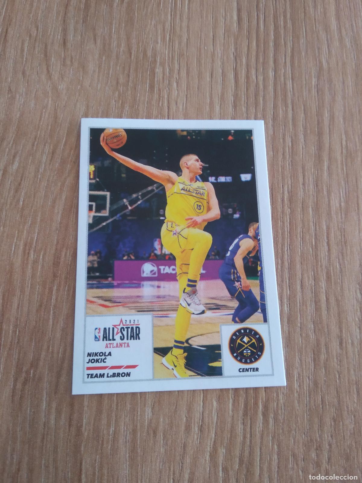 Cromos de F&uacute;tbol: 33 NIKOLA JOKIC DENVER NUGGETS ALL STAR CROMO PANINI BASKET BALONCESTO 2021-2022 NBA 21-22