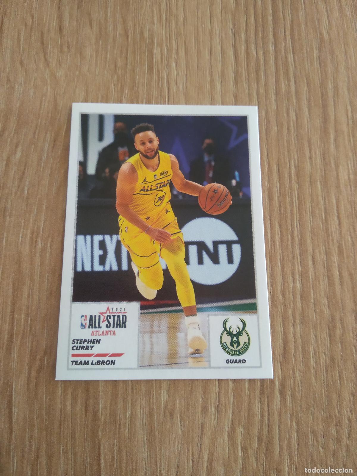 Cromos de F&uacute;tbol: 34 STEPHEN CURRY ALL STAR CROMO PANINI BASKET BALONCESTO 2021-2022 NBA 21-22