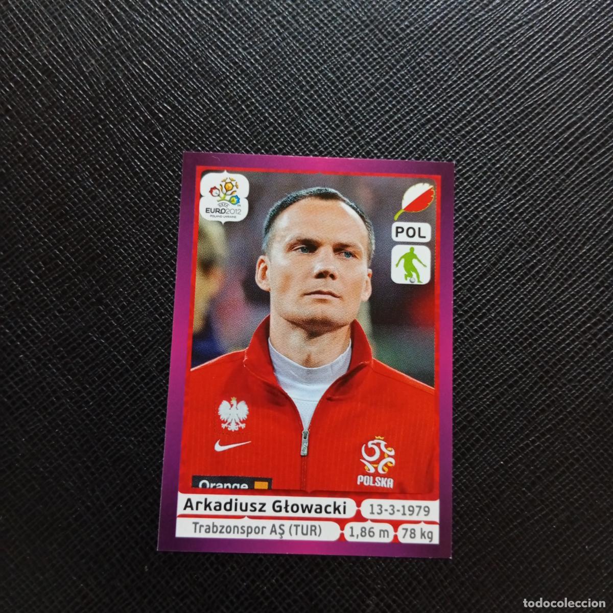 Cromos de F&uacute;tbol: 57 GLOWACKI POLONIA PANINI EUROCOPA POLONIA 2012 FUTBOL EURO 12 - SIN PEGAR - A21 PG208