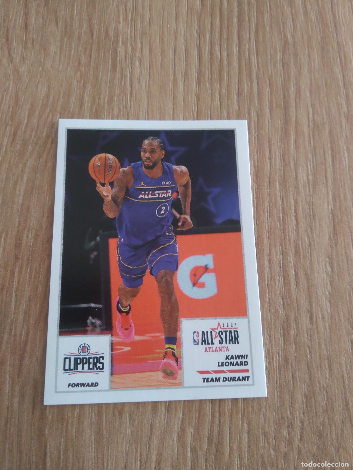 Cromos de F&uacute;tbol: 40 KAWHI LEONARD CLIPPERS ALL STAR CROMO PANINI BASKET BALONCESTO 2021-2022 NBA 21-22