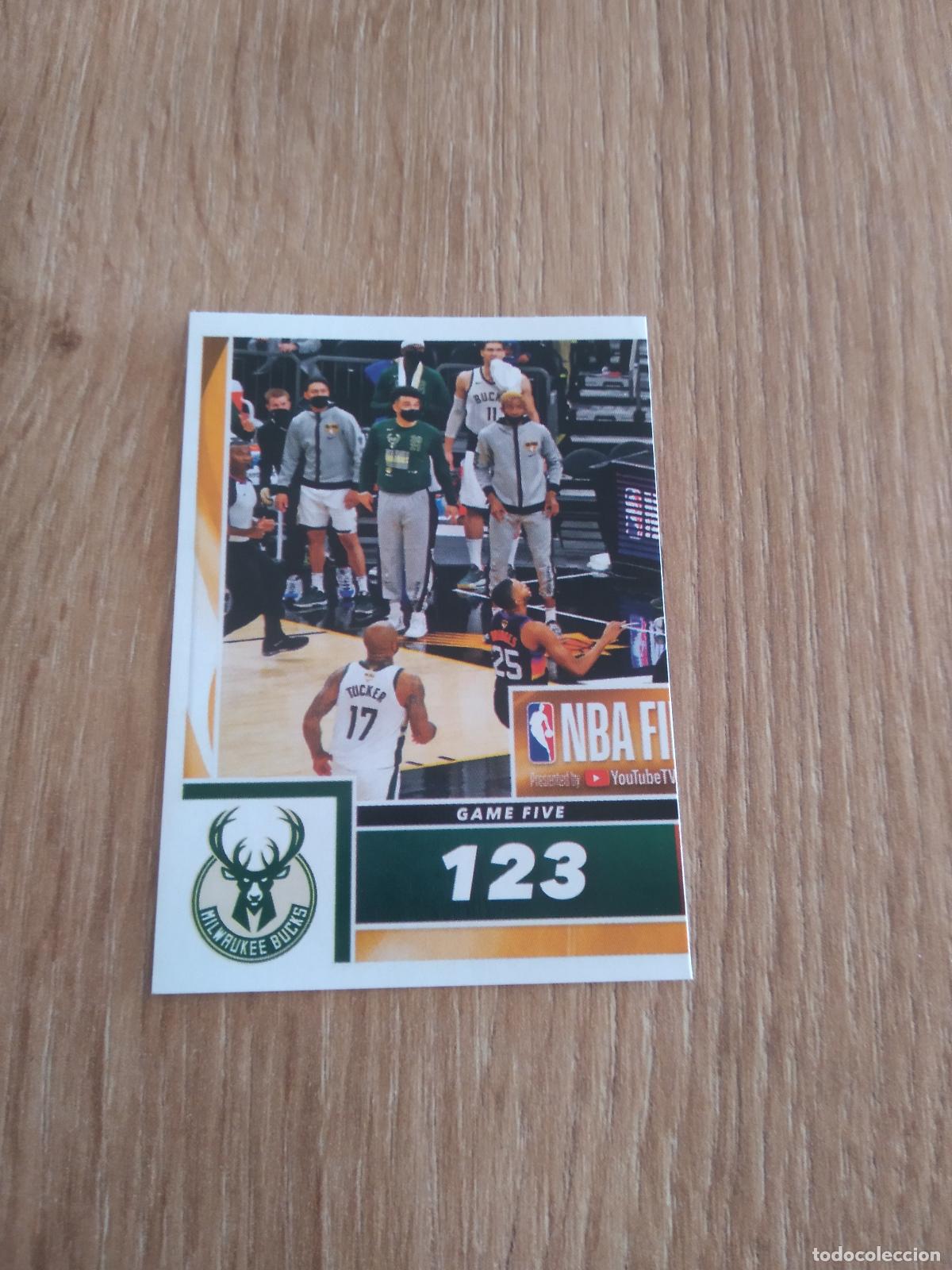 Cromos de F&uacute;tbol: 71 MILWAUKEE BUCKS CROMO PANINI BASKET BALONCESTO 2021-2022 NBA 21-22