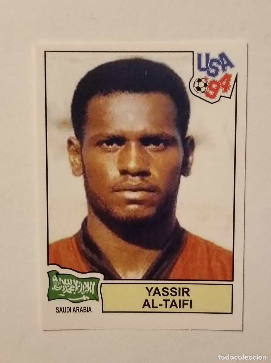 Cromos de F&uacute;tbol: YASSIR AL-TAIFI (ARABIA SAUDITA) MUNDIAL USA 94 PANINI