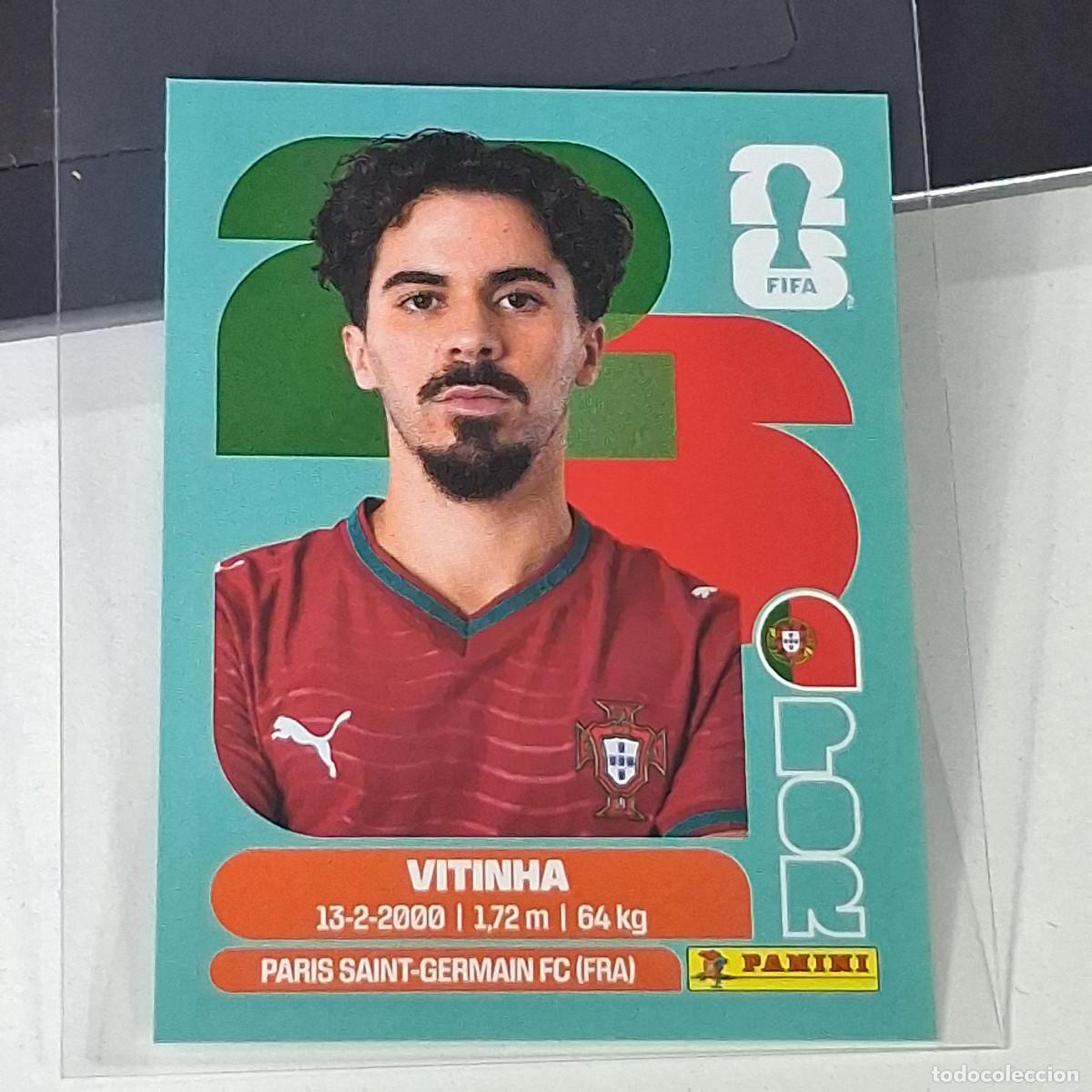 Cromos de F&uacute;tbol: B12 POR12 POR 12 VITINHA PORTUGAL MUNDIAL FIFA WORLD CUP 2026 STICKER PANINI