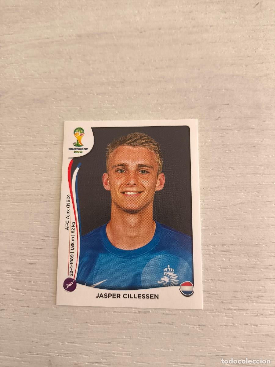 Figurine di Calcio: 129 Jasper Cillessen HOLANDA PAISES BAJOS PANINI FIFA MUNDIAL WORLD CUP BRASIL 2014 NO LIGA ESTE