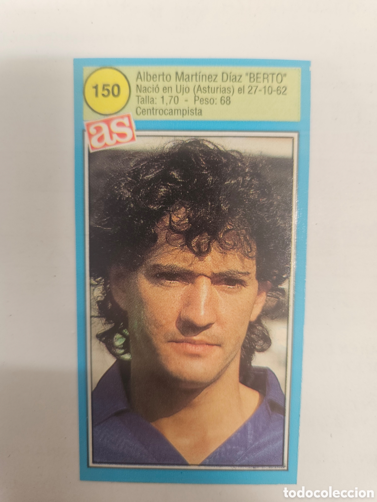 Figurine di Calcio: BERTO OVIEDO AS 1990 1991 CROMO FUTBOL LIGA 90 91 - SIN PEGAR - 150