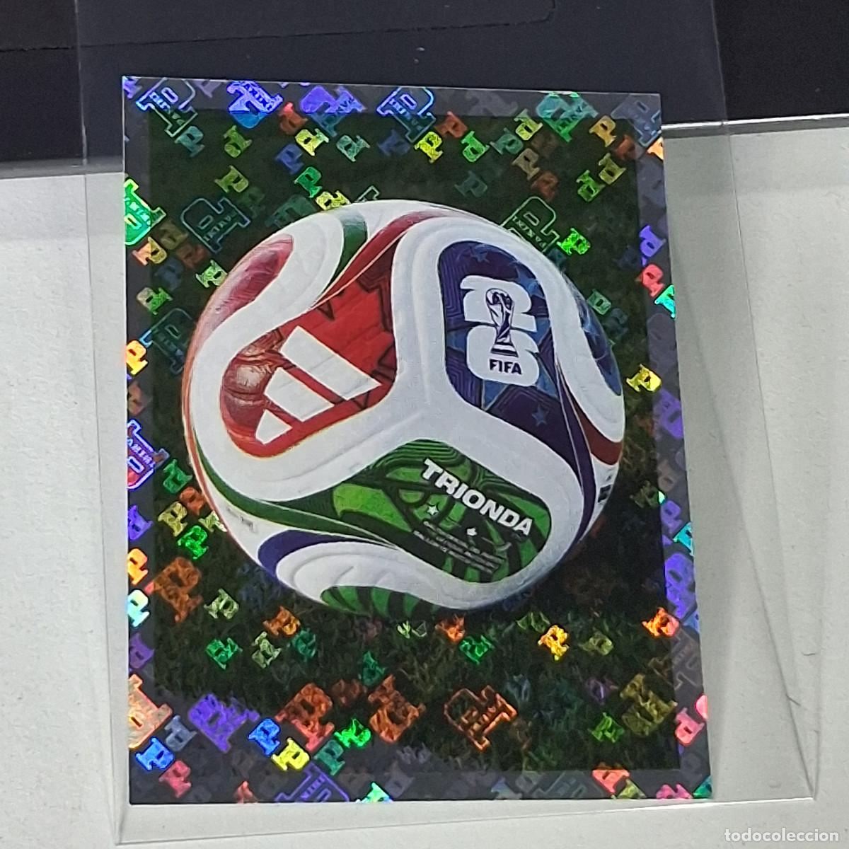 Cromos de F&uacute;tbol: B12 FWC5 OFFICIAL BALL BAL&Oacute;N FWC 5 MUNDIAL FIFA WORLD CUP 2026 STICKER PANINI