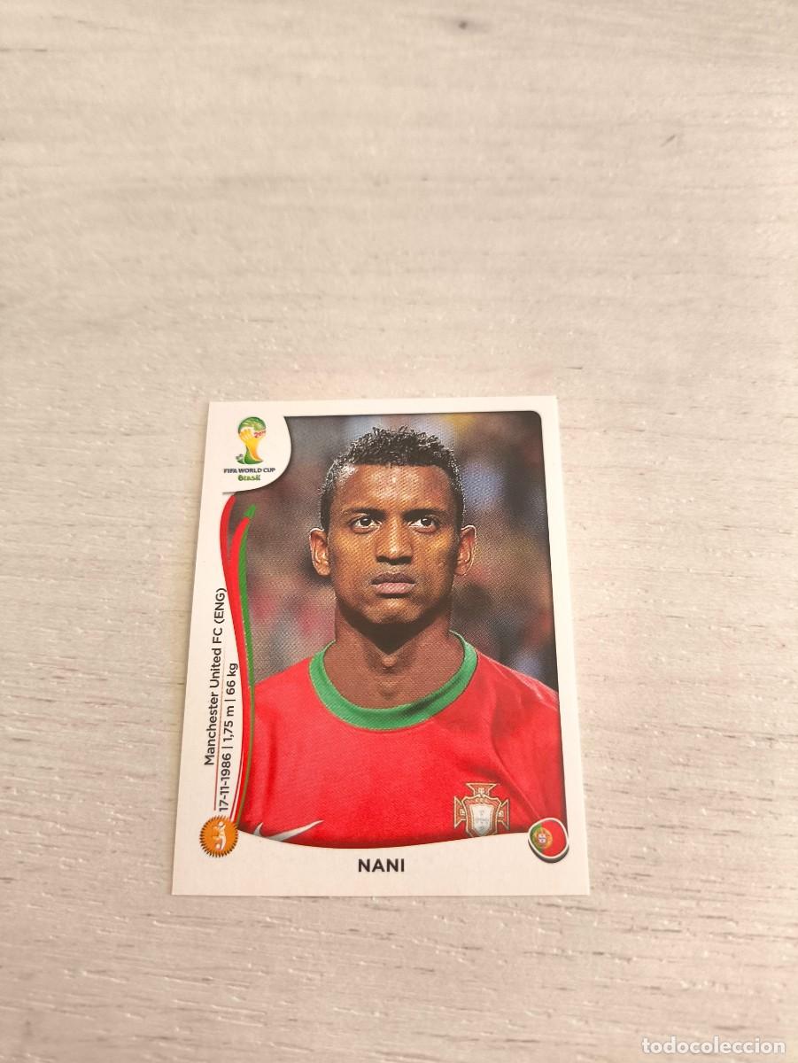 Cromos de F&uacute;tbol: 521 Nani PORTUGAL PANINI FIFA MUNDIAL WORLD CUP BRASIL 2014 NO LIGA ESTE