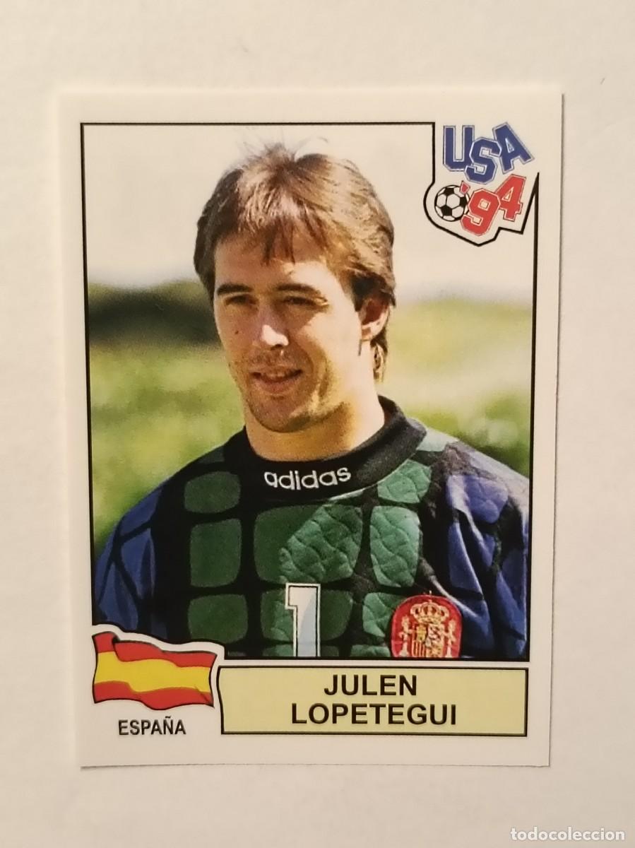 Cromos de F&uacute;tbol: JULEN LOPETEGUI (ESPA&Ntilde;A) MUNDIAL USA 94 PANINI