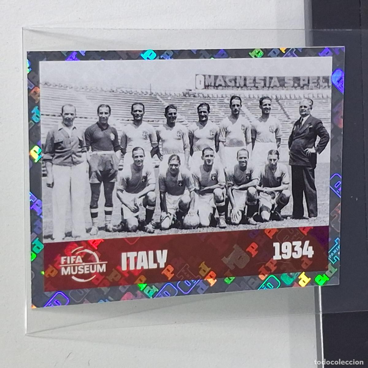 Cromos de F&uacute;tbol: B12 FWC9 FWC 9 ITALY 1934 ITALIA FIFA HISTORY MUNDIAL FIFA WORLD CUP 2026 STICKER PANINI