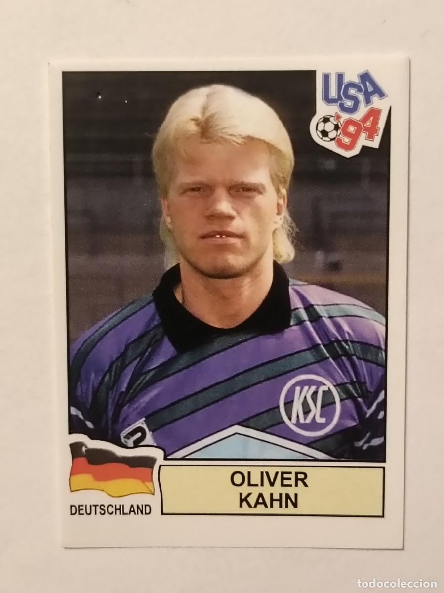 Cromos de F&uacute;tbol: OLIVER KAHN (ALEMANIA) MUNDIAL USA 94 PANINI